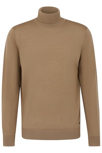 Pull à col roulé bugatti marron XXXXL, la tenue idéale pour vos sorties d'hiver
