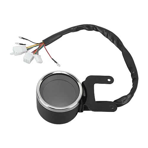 Velocímetro para motocicleta y tacómetro LCD impermeable multifuncional ABS
