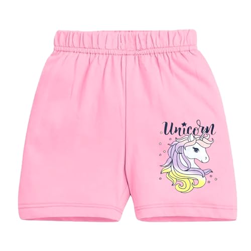 Image of Kuchipoo Girls Regular Fit Cotton Shorts - Pack of 5