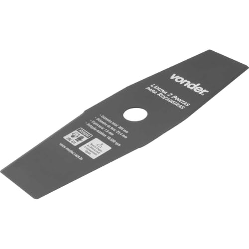 Vonder, Lâmina De 2 Pontas, Para Roçadeiras, 305 Mm X 25,4 Mm.