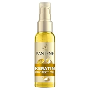 Pantene Pro-V Keratin Treatment Hair Oil, Hair Repair & Protect with Vitamin E, 100ml, For Dry, Damaged Hair