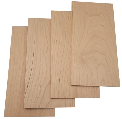 Cherry Wood 4 Pack 1/4