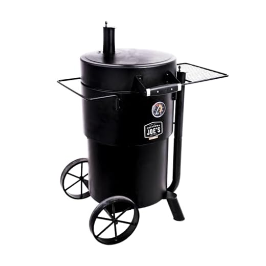 Oklahoma Joe's 19202089 Barrel Drum Smoker, Black