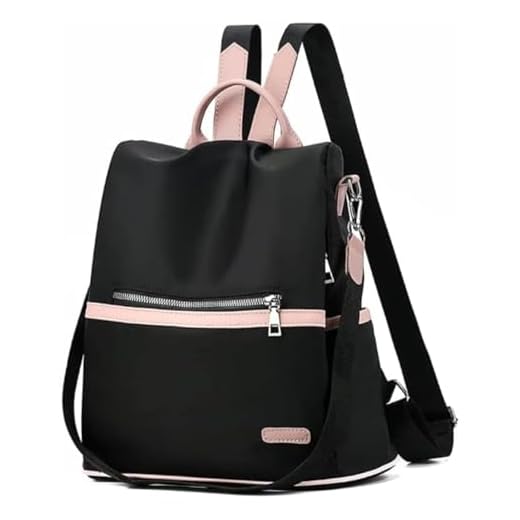 Mochila Bolsa Feminina Casual Mulheres Passeio Viagem Trabalho Faculdade Passeio Dia a Dia Fashion Elegante Confortavel Versatil Menina Escola Casual (Preta)