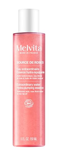 Soin Visage Source De Roses Eau Extraordinaire Essence Hydra repulpant Bio Melvita Le Flacon De 150ml - vue 2