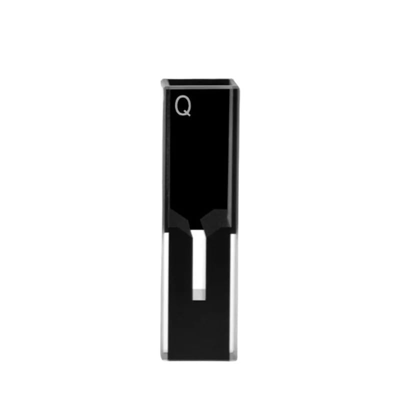 Ultra-Mikro-Quarz-Küvette Schwarze Quarz-Küvette 50ul 100ul 200ul Durch UV-Zwei-Pass-Licht(15mm 200ul)