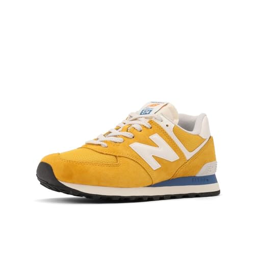 New Balance Unisex-Adult 574 V2 Unisex Sneaker, Marmalade/Sea Salt, Men 6 M/Women 7.5 W