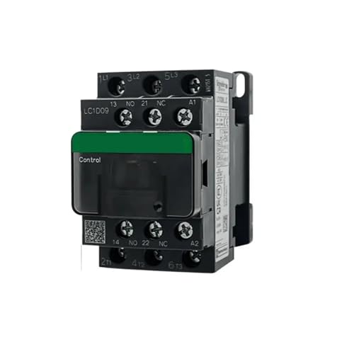 Contacteur de puissance tripolaire LC1D18 220V AC pour circuit électrique triphasé