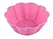 Bakerpan Silicone Cupcake Holders, Baking Cups, Flower Shape, 12 Pack