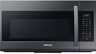 Samsung ME19R7041FG 1.9 Cu.Ft. Black Stainless Over The Range Microwave