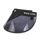 UV Blocking Wide Unfoldable Sun Cap Sun Visor Hat | CHAMELA | Black