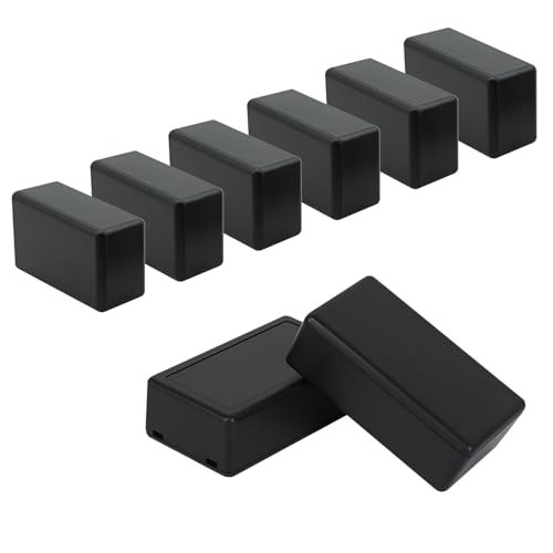 HoHaing boîte projet 8 boîtes jonction plastique ABS noir