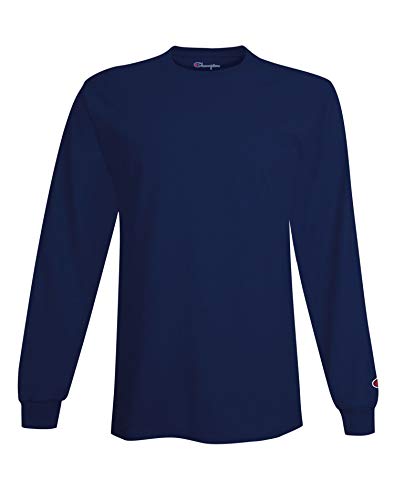 T-shirt à manches longues Champion léger 147 g coton respirant automne printemps