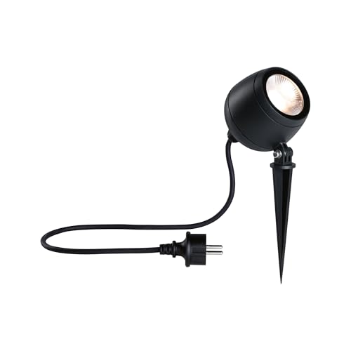 Projecteur de jardin LED Kikolo en aluminium anthracite luminaire extérieur haut de gamme 230V