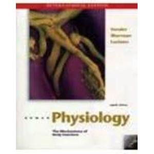 Human Physiology: The Mechanisms of Body Function 8th Edition book cover