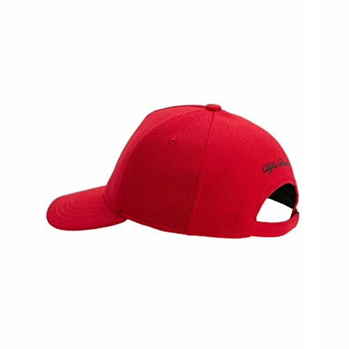 Gorra Alfa Romeo Racing logo roja miniatura 5