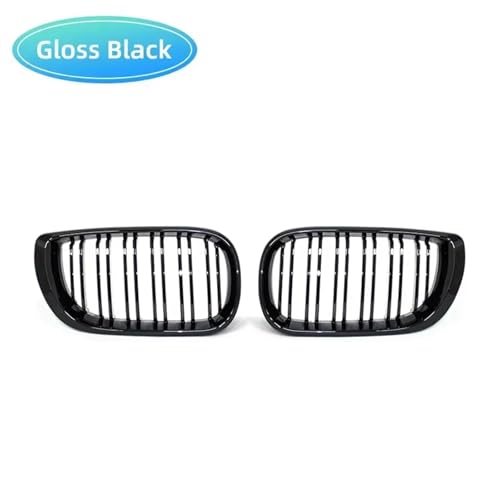 Calandre Noir Brillant pour BMW E46 Berline Design Large Modifié 2002-2005