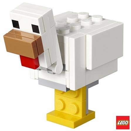 LEGO® Minecraft® - BigFig Alex mit Huhn - 21149 – Bild 5