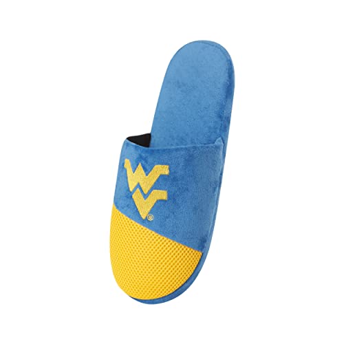 Image of FOCO Oklahoma Sooners NCAA Mens Team Logo Staycation Slippers