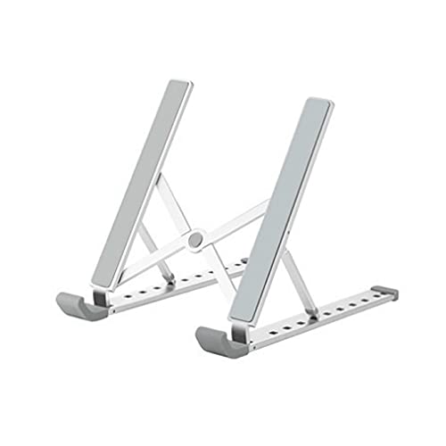 Soporte plegable ajustable para laptop de aluminio miniatura 1