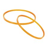 UKCOCO 2 pezzi Cinghie di Ricambio in PVC per Macchina Zucchero Filato Resistenti e Facili da Installare per Dispenser Zucchero e Produzione Efficiente di Caramelle immagine