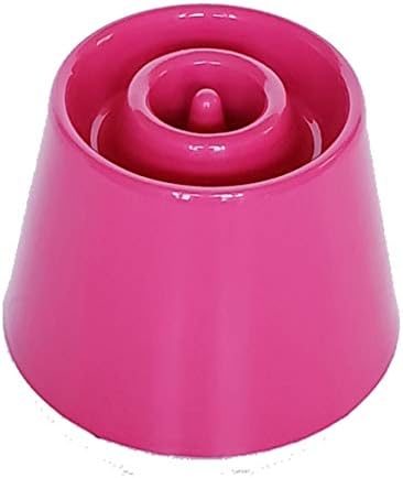 Comedouro Funcional Lento e Alto Dog Eat Pink Tamanho P para Cães