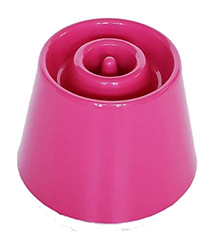 Comedouro Funcional Lento e Alto Dog Eat Pink Tamanho P para Cães