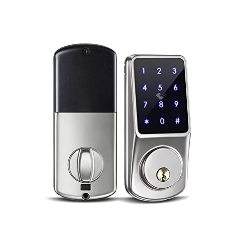 Tuya X}[gz[bNAvŃ[g̔F؎wX}[gJ[hpX[hL[bNdqhAbNƒp(Silver NOFingerprint)