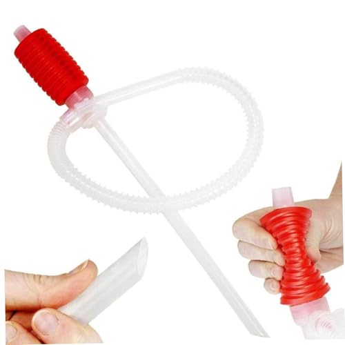 Pompe de transfert de carburant, Pompe à siphon de carburant compressée, Kit de pompe à siphon...