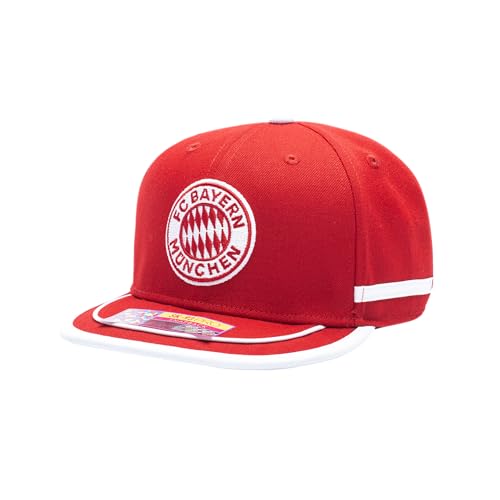Gorra Snapback Ajustable Fan Ink Bayern Munich Rojo Blanco miniatura 2