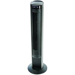 Selecline Ventilador Torre Honeywell Comfort Control Ventilador de Torre, 3 Ajustes de Velocidad, Oscilación de 75°, Función de Temporizador, Mando a Distancia, Controles Fáciles de Usar, HO-5500