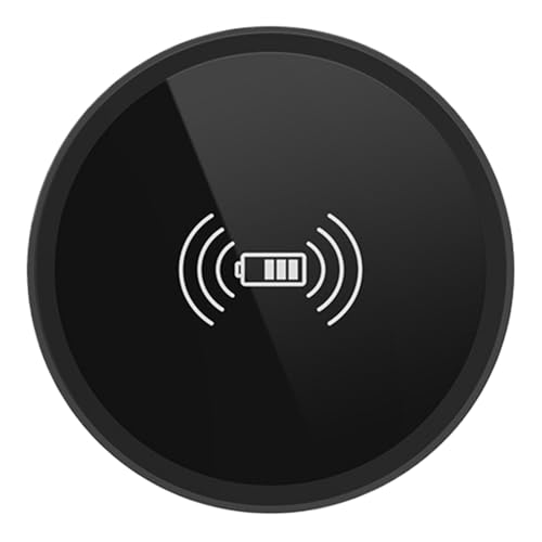 ワイヤレス充電器 - 15W デスクワイヤレス充電器 | 磁気ワイヤレス充電ステーション | コードレスデスクトップ充電マット 卓上家具とデスク用 | スマートフォン用高速パッド