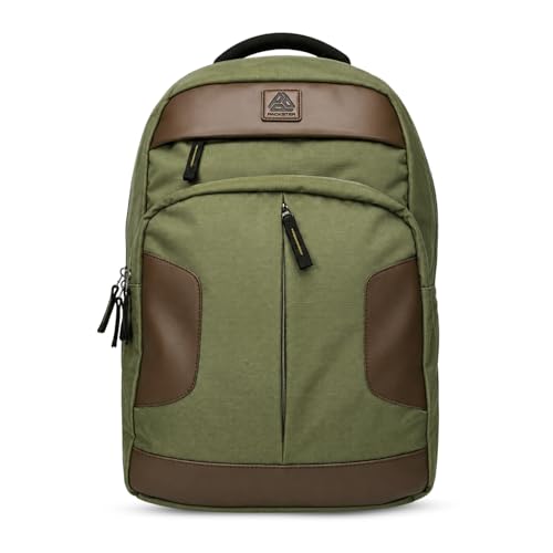 Image of 28L Agate Laptop Bag for Office with trolley Sleeve Olive