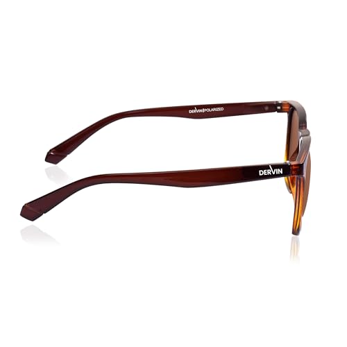 Image of Dervin Square Polarized UV Protected Sunglasses for Men and Women