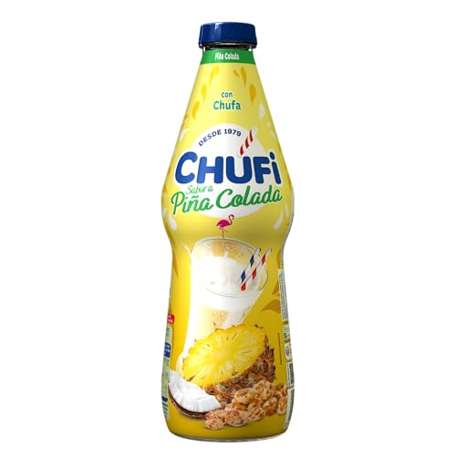 Chufi - Horchata Piña Colada, Horchata,100% Vegetal, Sin Lactosa, Sin Gluten, Sin alérgenos - 1L