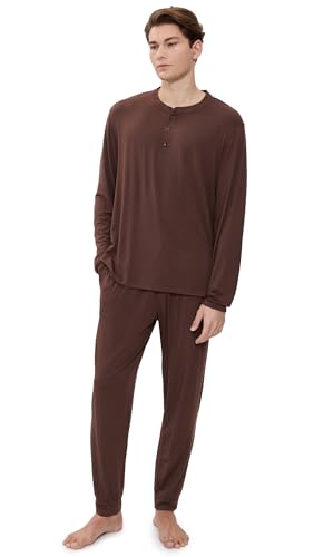 Image of Eberjey Henry Men's Jersey Modal PJ Set