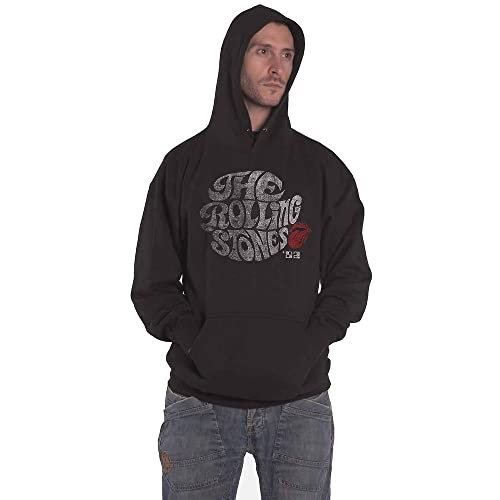 The Rolling Stones Sweat-Shirt À Capuche Swirl 1982 Band Logo Nouveau Officiel - Les Beatles, Paul McCartney, John Lennon, RIngo Starr, George Harrison The Rolling Stones Sweat-Shirt À Capuche Swirl 1982 Band Logo Nouveau Officiel