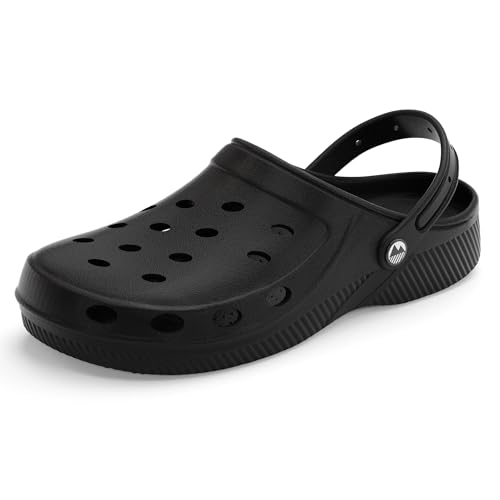 Lakeland Active Mens Silloth Lightweight Ventilated Clogs - Black - 6.5 UK