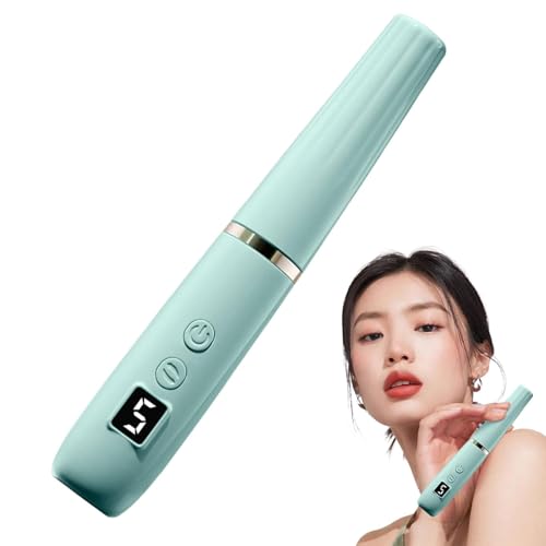 BinZyronic 電動ネイルドリルキット ビット付き コードレスハンド ポータブル レッド色 女性向け (緑)