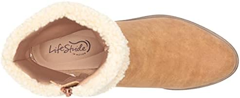 LifeStride Womens Simone Ankle Boot Tan 10 M | Image 4