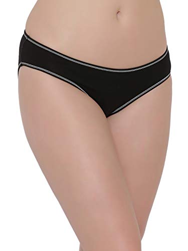 Image of Clovia Women's Cotton Bikini Regular Solid Underwear