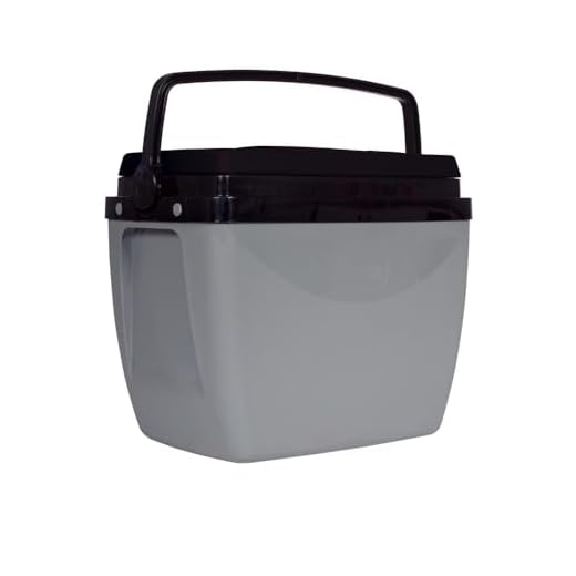 Caixa Térmica 18L Cinza com Preto