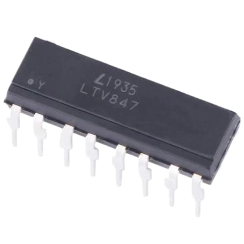 PC817-4 LTV-847 integrado DIP-16 para solucionar ruidos en circuitos de control