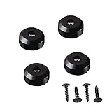 Sam&Johnny 4Pcs Speaker Isolation pad Rubber feet for Electronics Audio Turntable Speaker CD Guitar AV receivers Headphones Amp etc