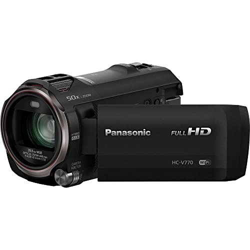 PANASONIC HC-V770 HD Camcorder Black