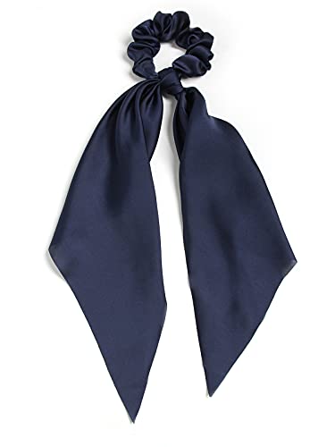 Susulu Hair Scarf Scrunchies For Women Plain Hair Bobbles Solid Color Fabric Scrunchy Elastic Hair Ties Ponytail Holders Hair Accessories Pack Of 8Pcs #TOP5