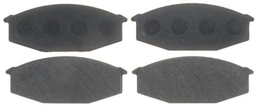 Plaquettes de frein arrière ACDelco 17D166 kit disque organique auto