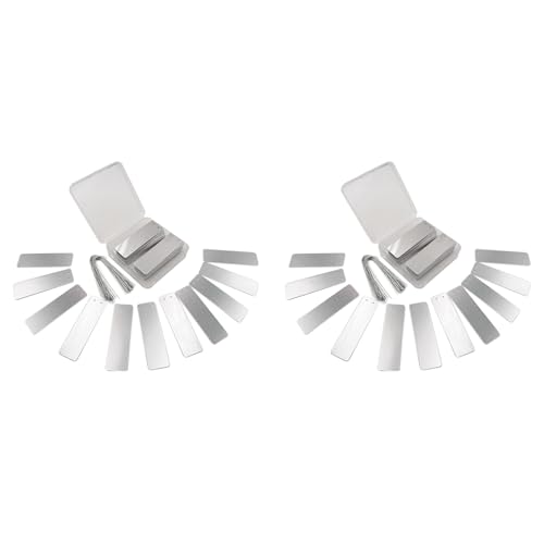 Étiquettes d'Usine Métal Aluminium Lot de 200 pour Pépinière