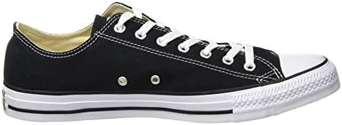 Converse M9166: Chuck Taylor All Star Unisex Ox Low Top Black Sneakers, Natural White, 11.5 Women/9.5 Men | Image 6