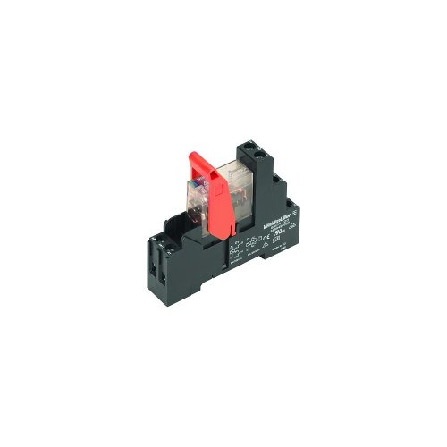 Weidmuller, 8871000000, RIDERSERIES RCI, Relay Module, Number of Contacts: 1, CO Contact Agni, Rated Control Voltage: 24 V DC, Continuous Current: 16 A, Screw Connection, Test Button Available: No